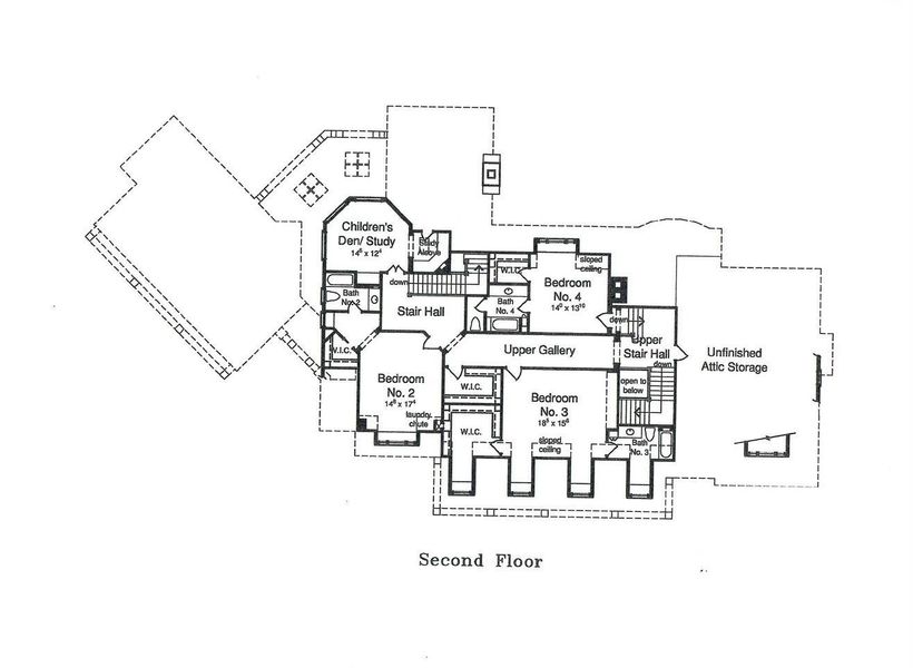 2D floor plan layout of this home in , Davidson, NC (Image 5).