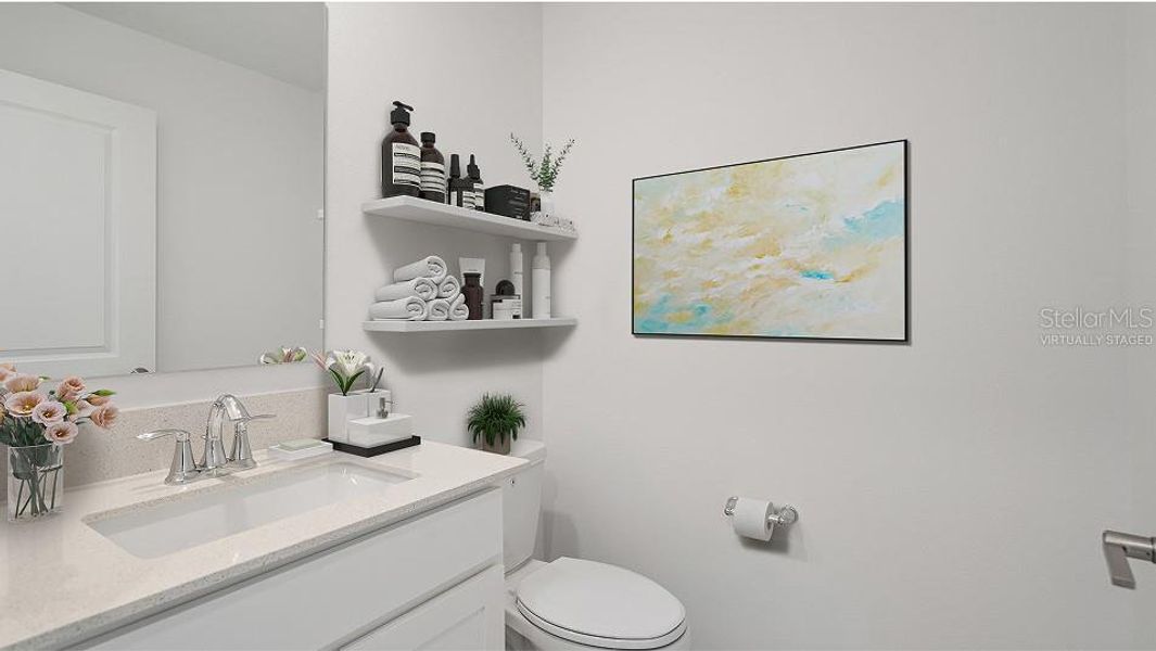 Furnished interior view inside a new home in , St. Cloud (Image 8).