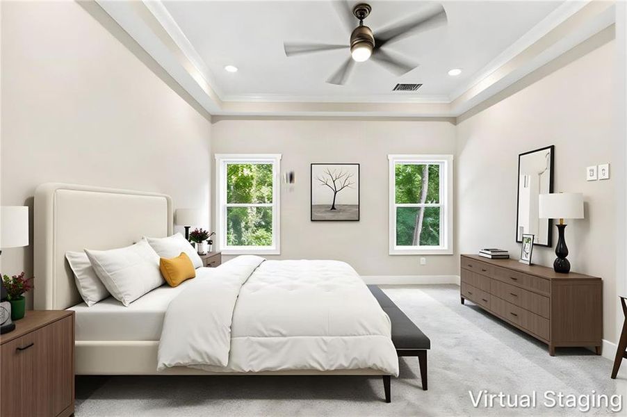 Furnished interior view inside a new home in , Ellenwood (Image 9).
