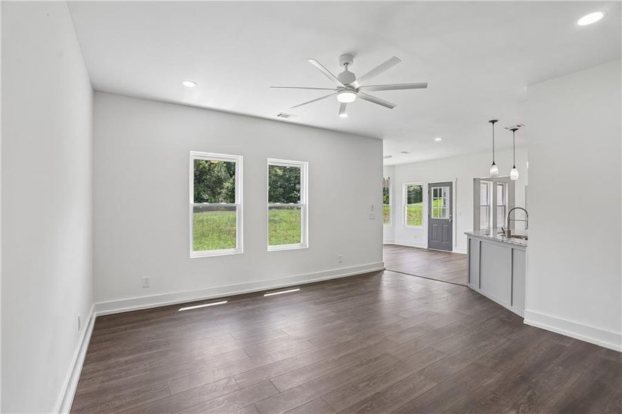 Spacious, unfurnished interior of a new home in , Covington (Image 34).