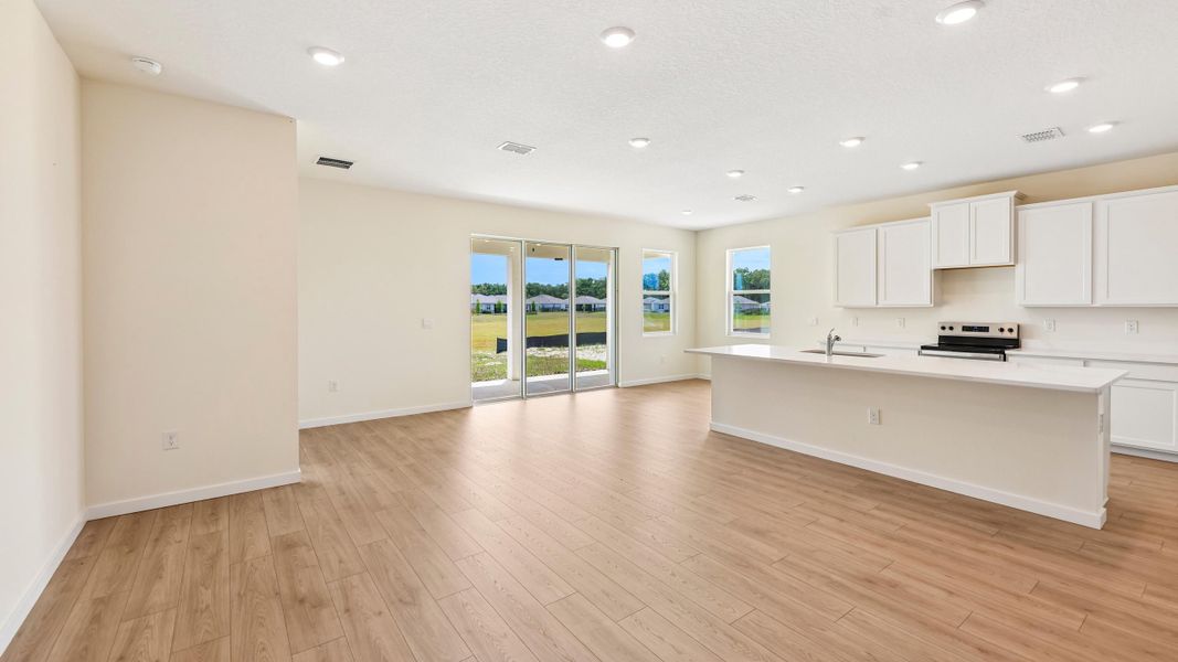 Representative unfurnished interior of a home built from the Laurel by D.R. Horton in Ocala Preserve, Ocala (Image 18). Representative unfurnished interior of a home built from the Laurel by D.R. Horton in Ocala Preserve, Ocala (Image 18).