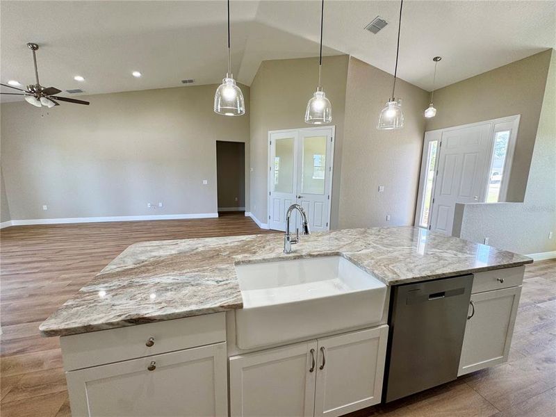 Furnished interior view inside a new home in , Ocala (Image 9).