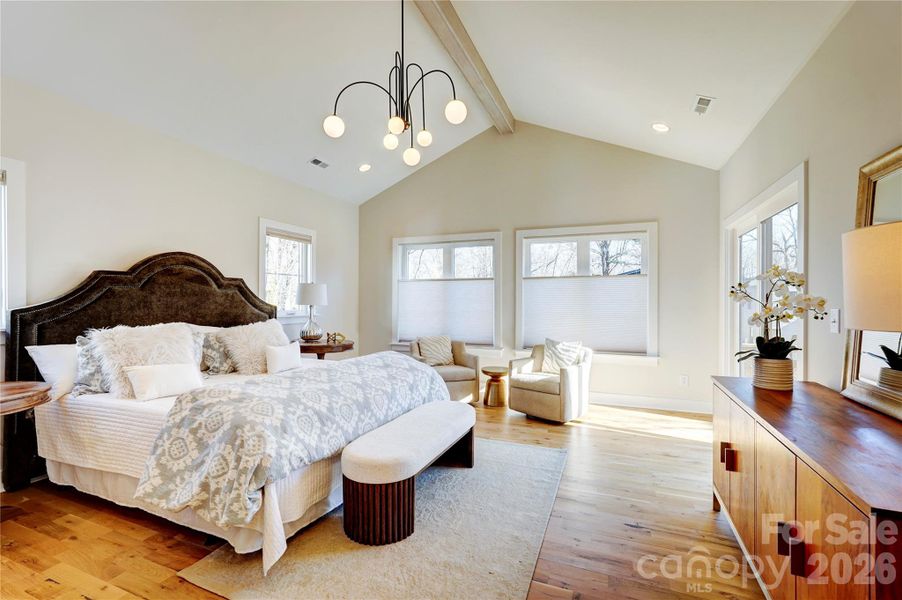 Furnished interior view inside a new home in , Charlotte (Image 37).