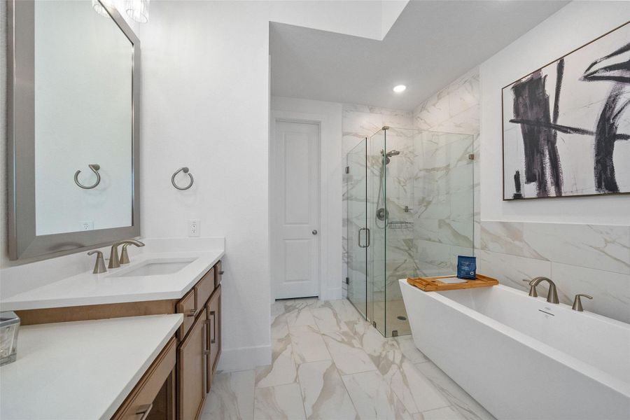 Furnished interior view inside a new home in Woodforest, Montgomery (Image 15). Furnished interior view inside a new home in Woodforest, Montgomery (Image 15).