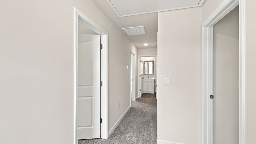 Spacious, unfurnished interior of a new home in Tyger Pines, Moore (Image 24).