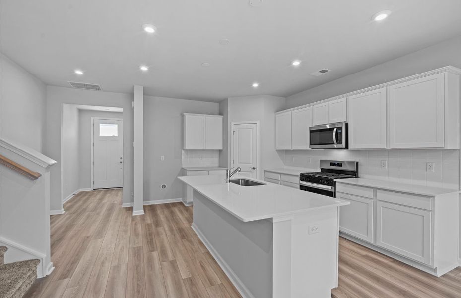 Furnished interior view inside a new home in Sparrow Creek, Boiling Springs (Image 9).