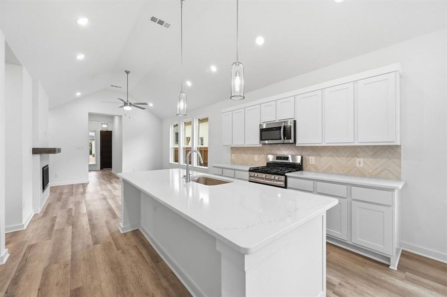 Furnished interior view inside a new home in Heartland, Heartland (Image 7).