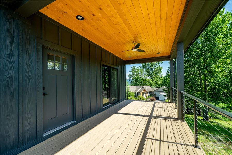 Outstanding Views From Back Porch