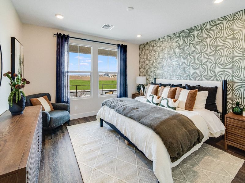 Representative furnished interior of a home built from the The Boulder II F by Davidson Homes LLC in South Ranch Western Collection, Prescott (Image 7).