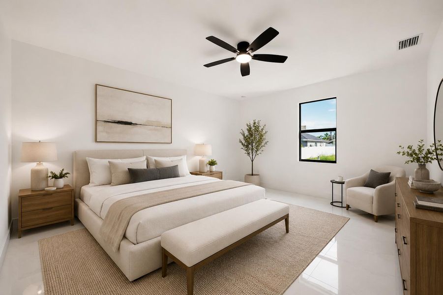 Master bedroom AI Master bedroom AI