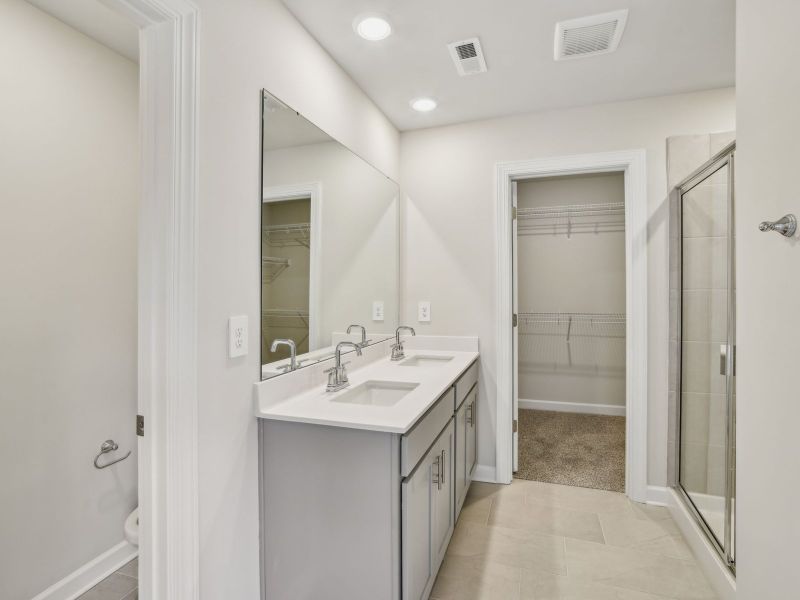 Furnished interior view inside a new home in Seattle Crossing, Shelby (Image 7).