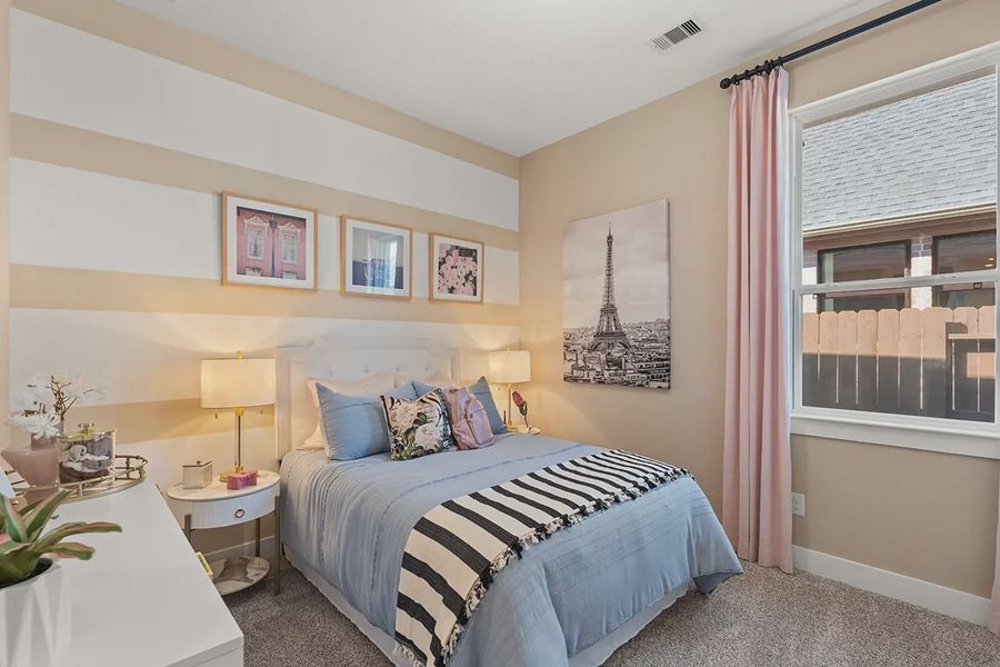 Representative furnished interior of a home built from the Marion by Chesmar Homes in Bridgeland 45's, Cypress (Image 26). Representative furnished interior of a home built from the Marion by Chesmar Homes in Bridgeland 45's, Cypress (Image 26).