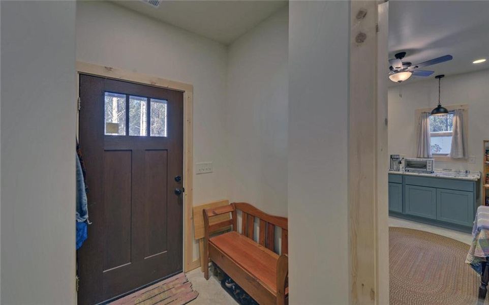 Furnished interior view inside a new home in , Dahlonega (Image 4).