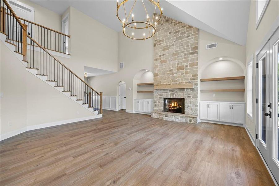 Spacious, unfurnished interior of a new home in , Monroe (Image 62). Spacious, unfurnished interior of a new home in , Monroe (Image 62).