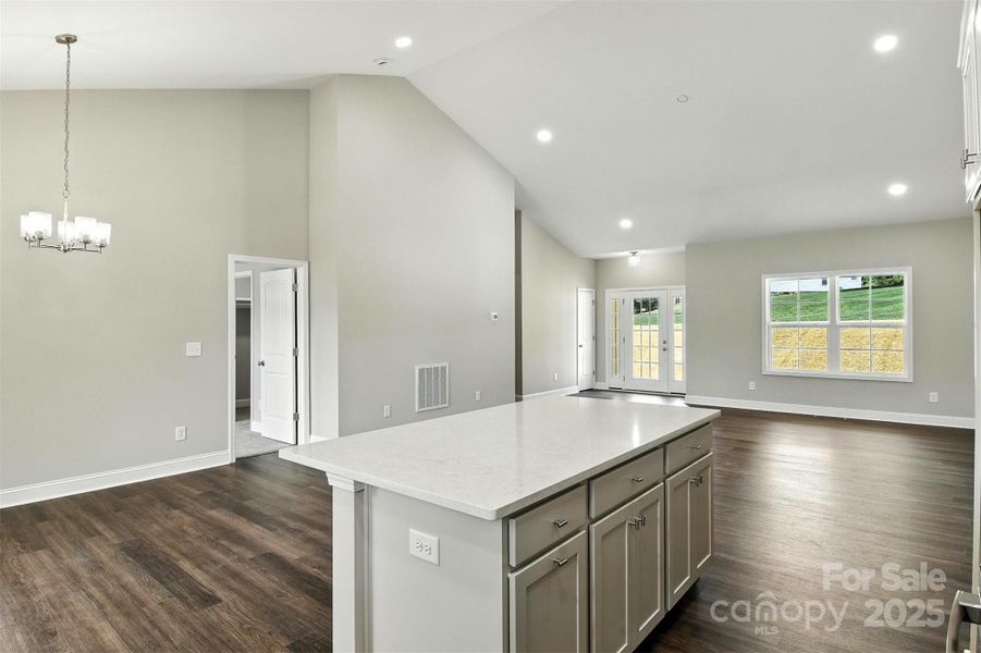 Furnished interior view inside a new home in , Hickory (Image 10). Furnished interior view inside a new home in , Hickory (Image 10).