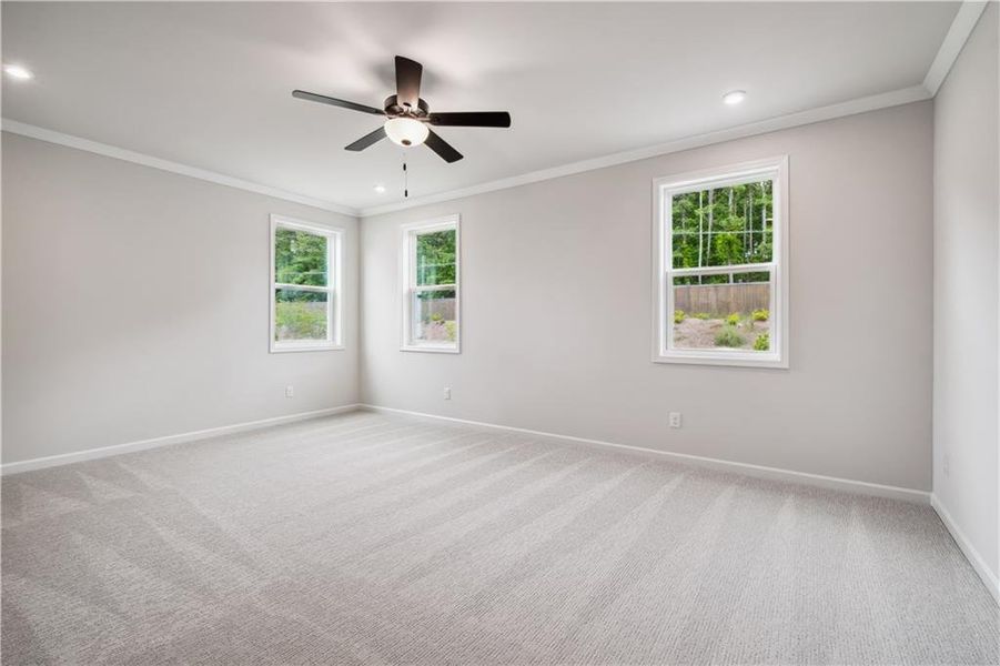Spacious, unfurnished interior of a new home in Hillside Manor, Powder Springs (Image 23).