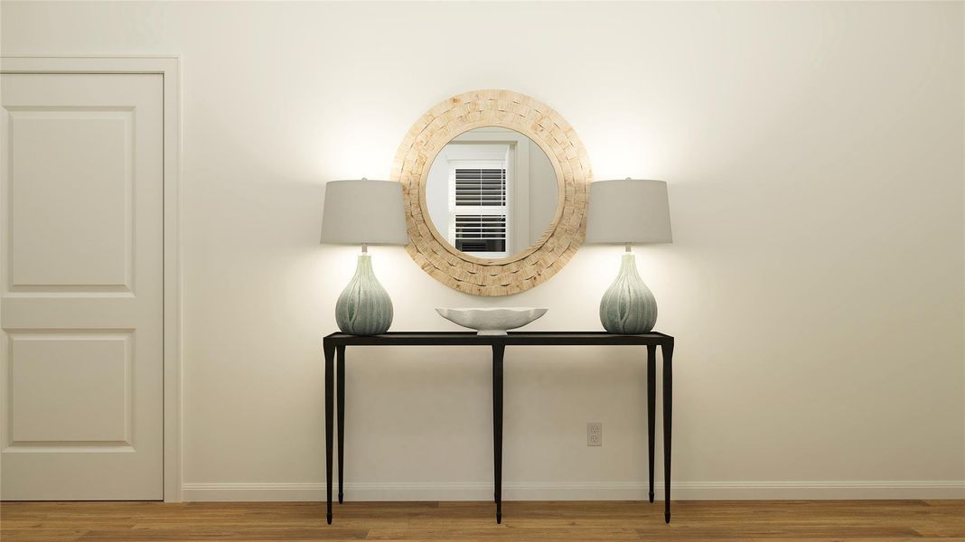 Close-up of interior finishes inside a home in Meadowlark Preserve, Pflugerville (Image 18).