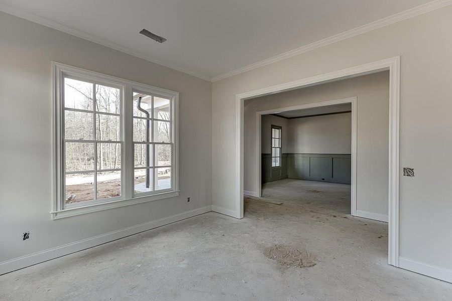 In-progress construction of a new home in , Cumming, GA (Image 11).