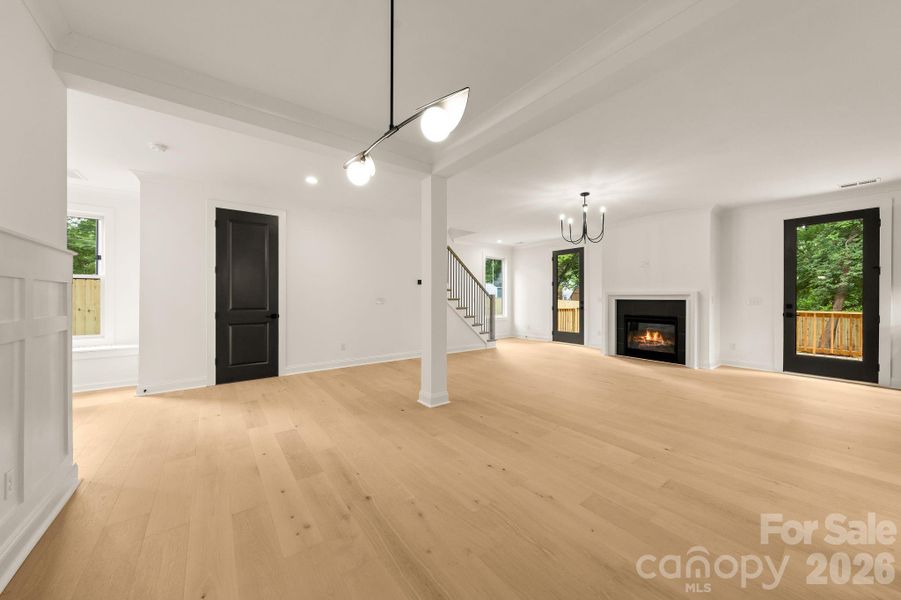 Spacious, unfurnished interior of a new home in , Charlotte (Image 40).