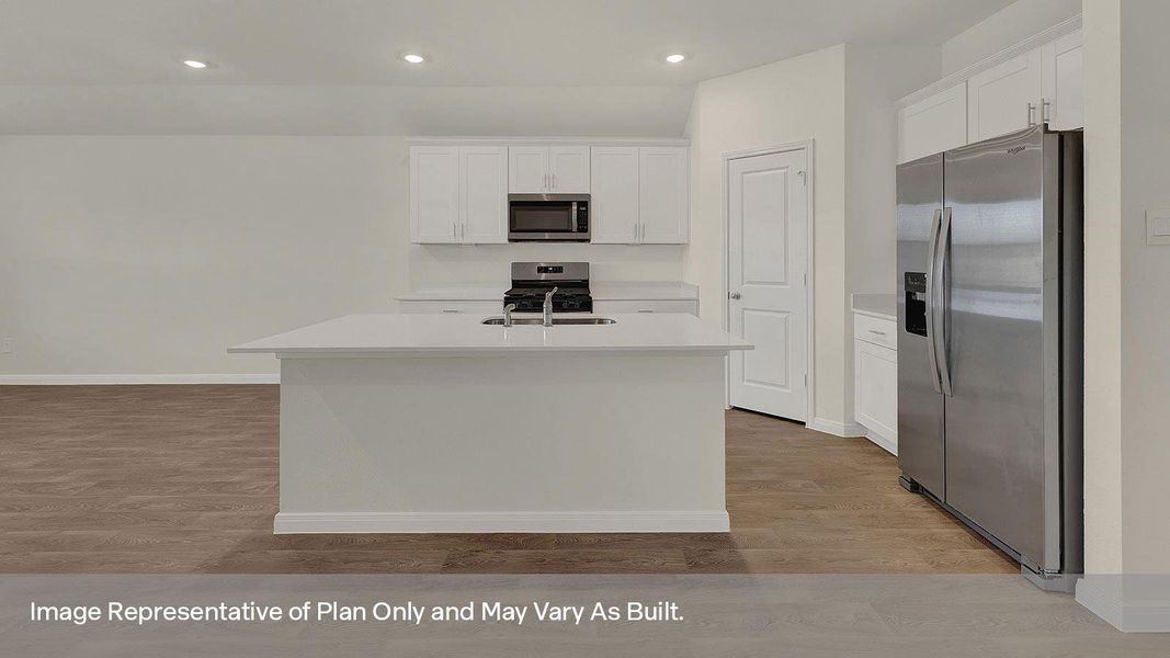 Furnished interior view inside a new home in Paramount, Kyle (Image 8). Furnished interior view inside a new home in Paramount, Kyle (Image 8).