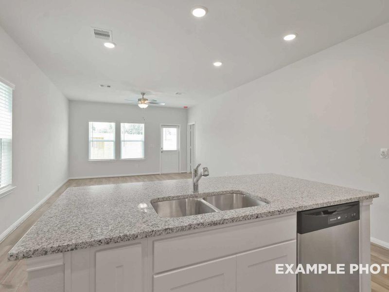 Representative furnished interior of a home built from the The Comal F by Davidson Homes LLC in Robins Landing, Houston (Image 12). Representative furnished interior of a home built from the The Comal F by Davidson Homes LLC in Robins Landing, Houston (Image 12).