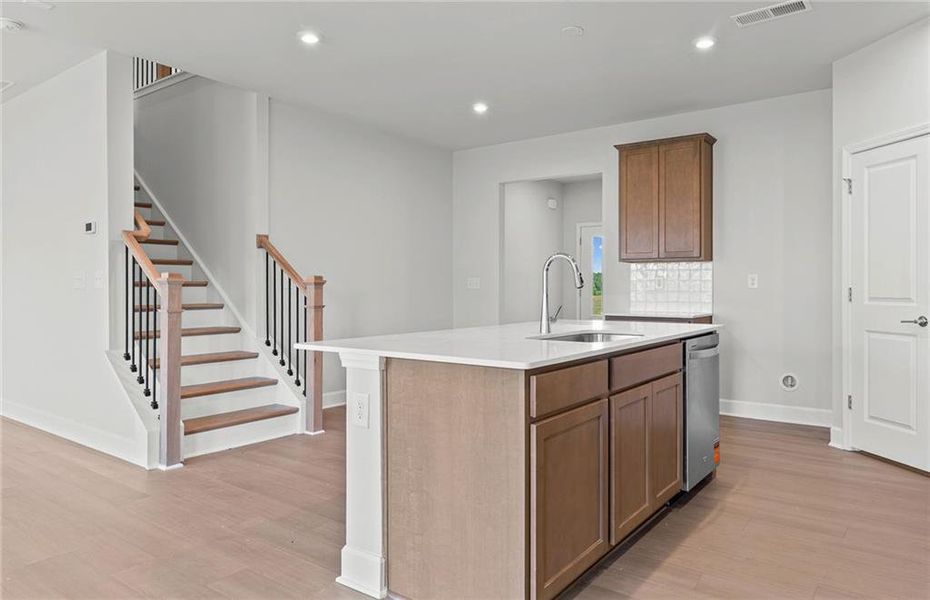 Furnished interior view inside a new home in Anderson Point, McDonough (Image 11).