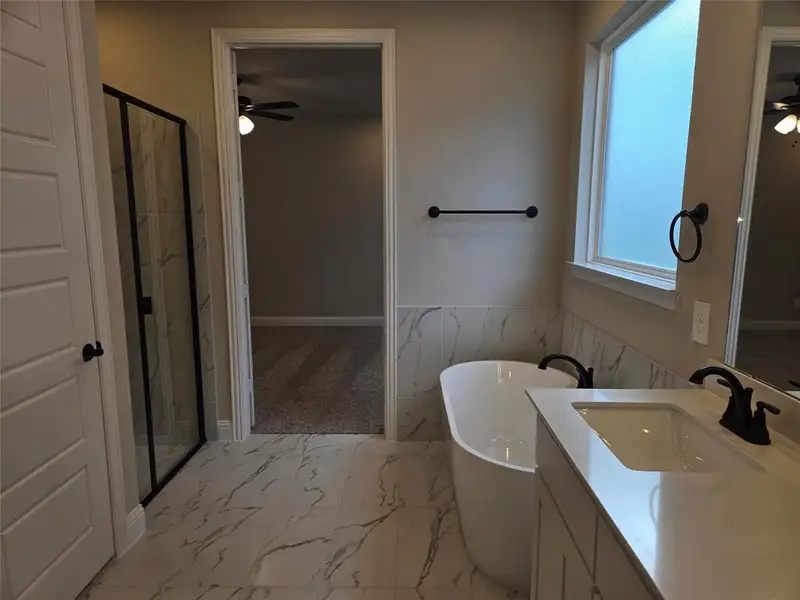 Furnished interior view inside a new home in , Rowlett (Image 7).