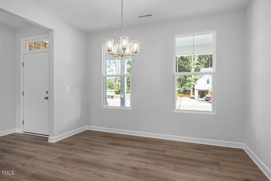 Spacious, unfurnished interior of a new home in Woodland Crossing, Zebulon (Image 15).