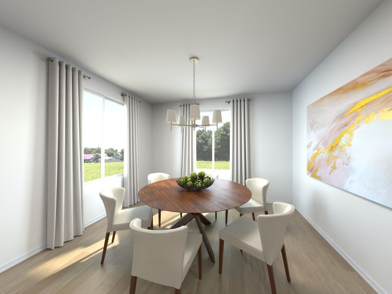 Furnished interior view inside a new home in Colbert Landings - Reserve Series, Palm Coast (Image 4).