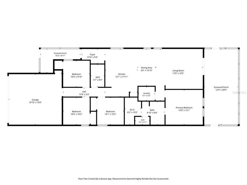 2D floor plan layout of this home in , Haines City, FL (Image 5).