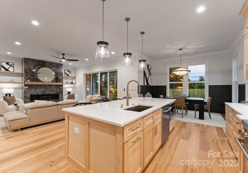Furnished interior view inside a new home in , Charlotte (Image 35). Furnished interior view inside a new home in , Charlotte (Image 35).