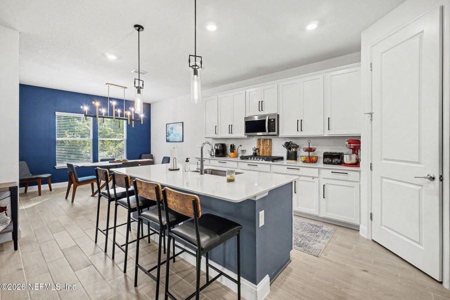 Furnished interior view inside a new home in , Yulee (Image 9).