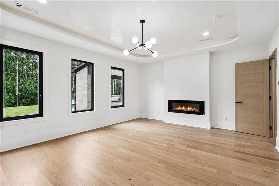 Spacious, unfurnished interior of a new home in , Flowery Branch (Image 27).