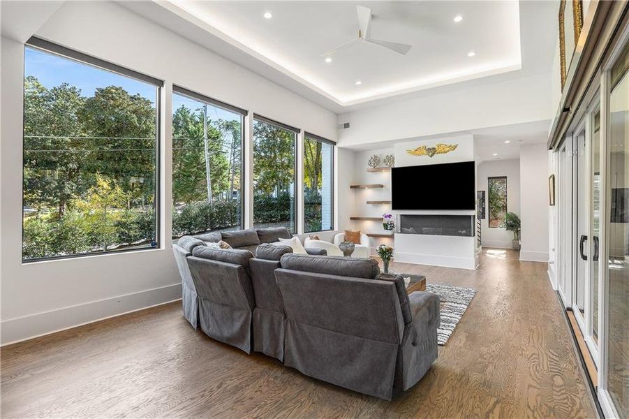 Furnished interior view inside a new home in , Brookhaven (Image 6).