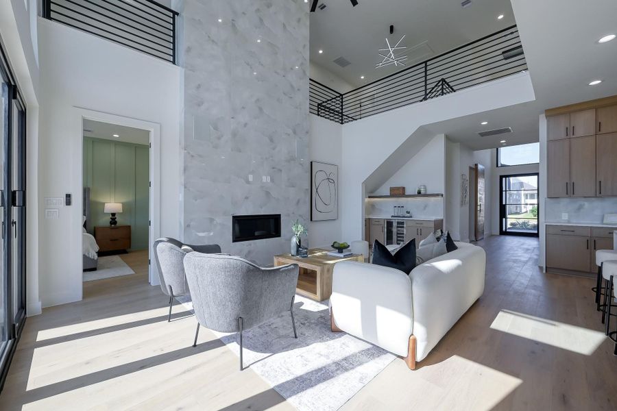 Furnished interior view inside a new home in , Willis (Image 37). Furnished interior view inside a new home in , Willis (Image 37).