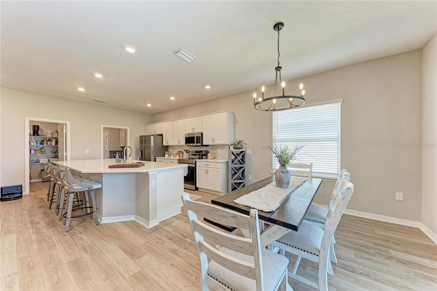 Furnished interior view inside a new home in Aviary at Rutland Ranch, Parrish (Image 38).