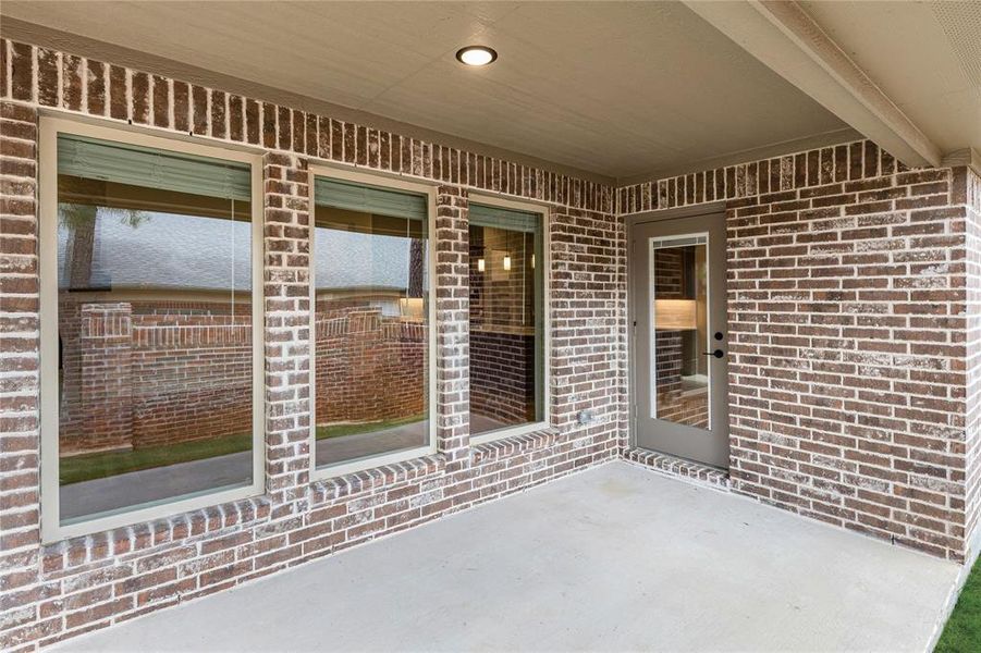 Exterior details and patio area of a home in Grace Park, Bedford (Image 28). Exterior details and patio area of a home in Grace Park, Bedford (Image 28).