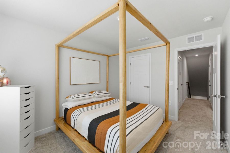 Furnished interior view inside a new home in , Troutman (Image 29).