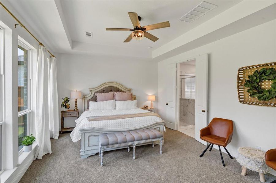 Furnished interior view inside a new home in , Newark (Image 31).