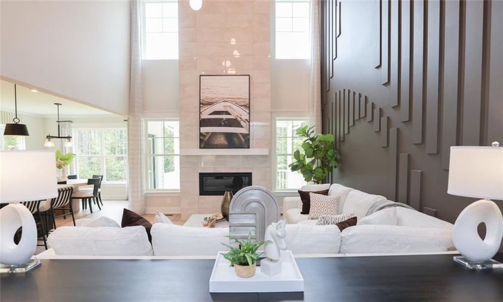 Furnished interior view inside a new home in , Pendergrass (Image 27).