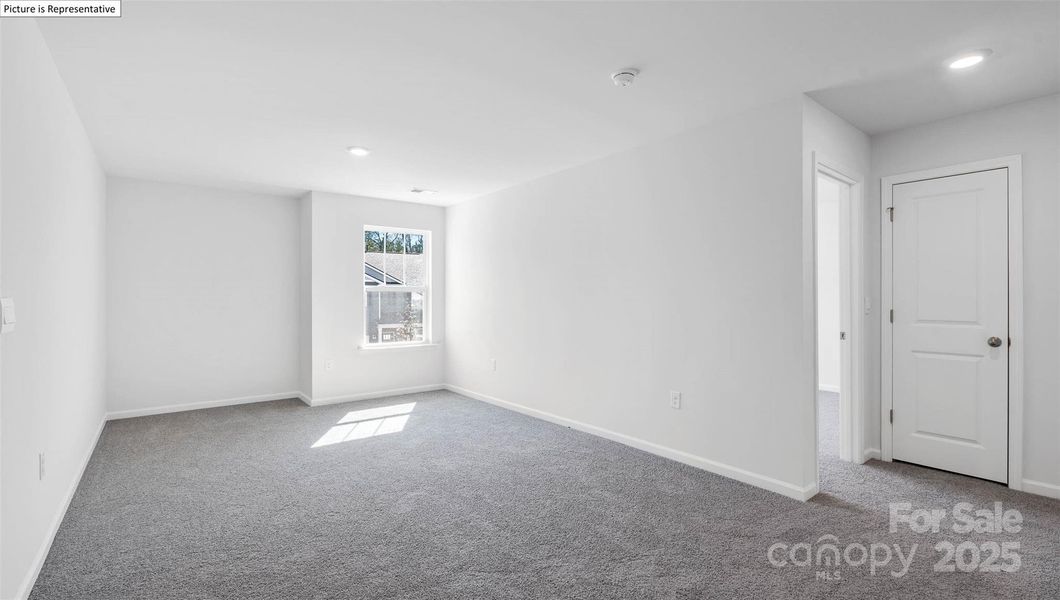 Spacious, unfurnished interior of a new home in Secrest Commons, Monroe (Image 20).