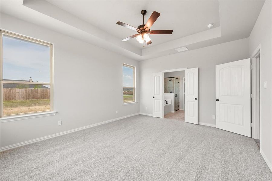 Spacious, unfurnished interior of a new home in Nash Estates, Tom Bean (Image 30).