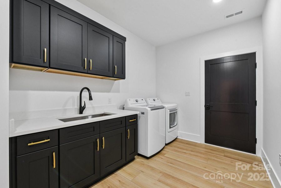 Furnished interior view inside a new home in , Mooresville (Image 9).