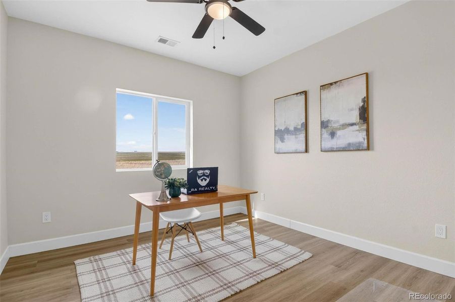Furnished interior view inside a new home in , Strasburg (Image 12).