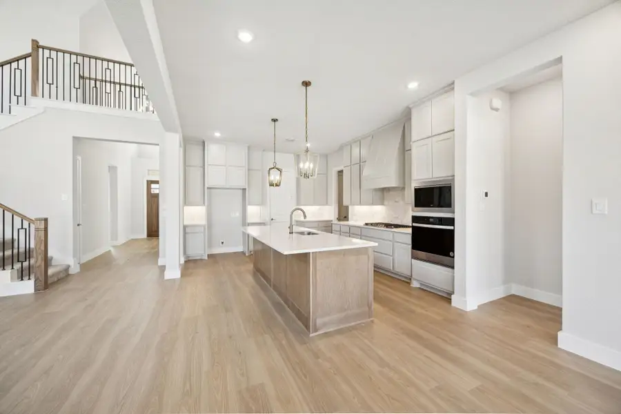 Representative furnished interior of a home built from the Kenai by Centre Living Homes in Painted Tree Lakeside, McKinney (Image 8).