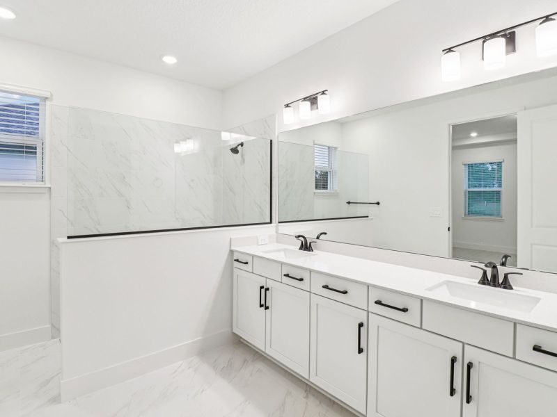 Furnished interior view inside a new home in Ridgehaven - Reserve Series, Ormond Beach (Image 4).