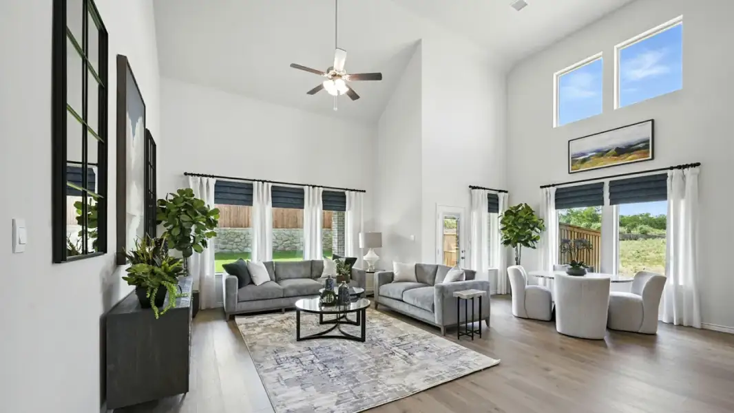 Furnished interior view inside a new home in Lilybrooke at Legacy Hills, Celina (Image 4).