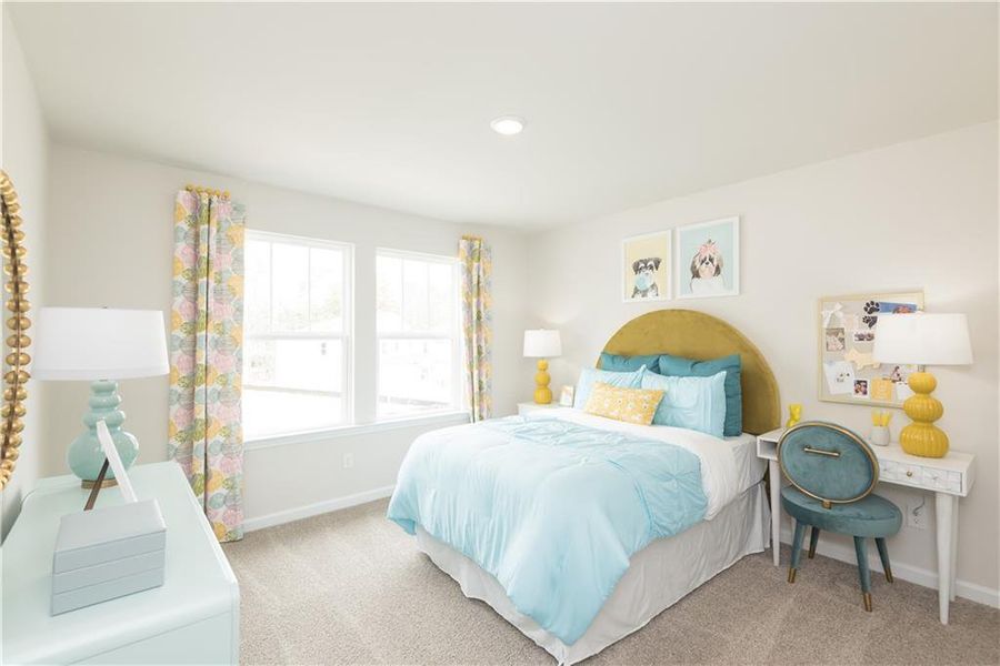 Furnished interior view inside a new home in Martin Springs - Estate Series, Lawrenceville (Image 4).