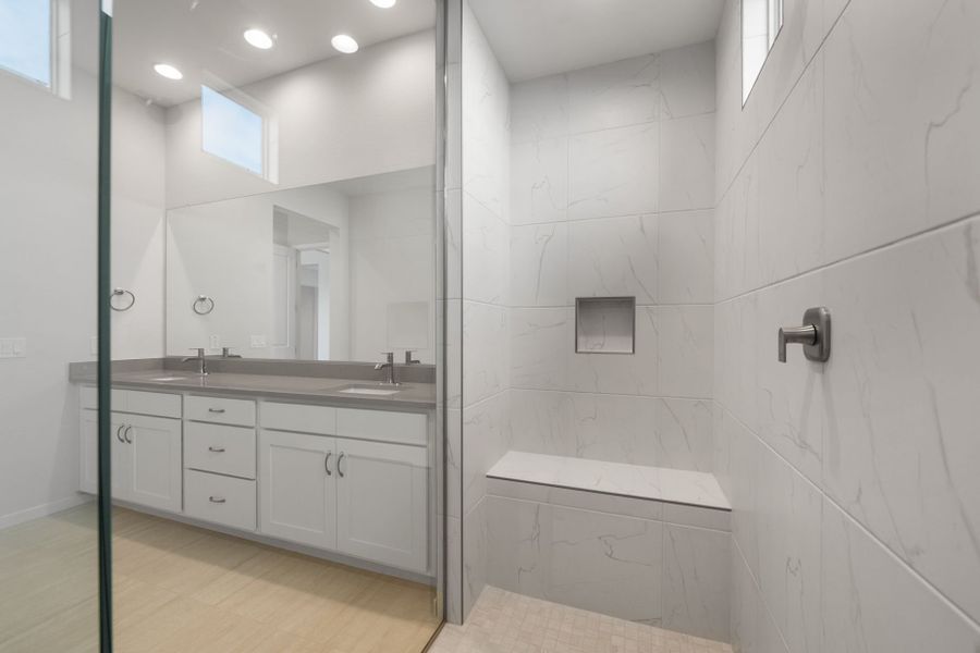 Furnished interior view inside a new home in Legado West, Queen Creek (Image 17).