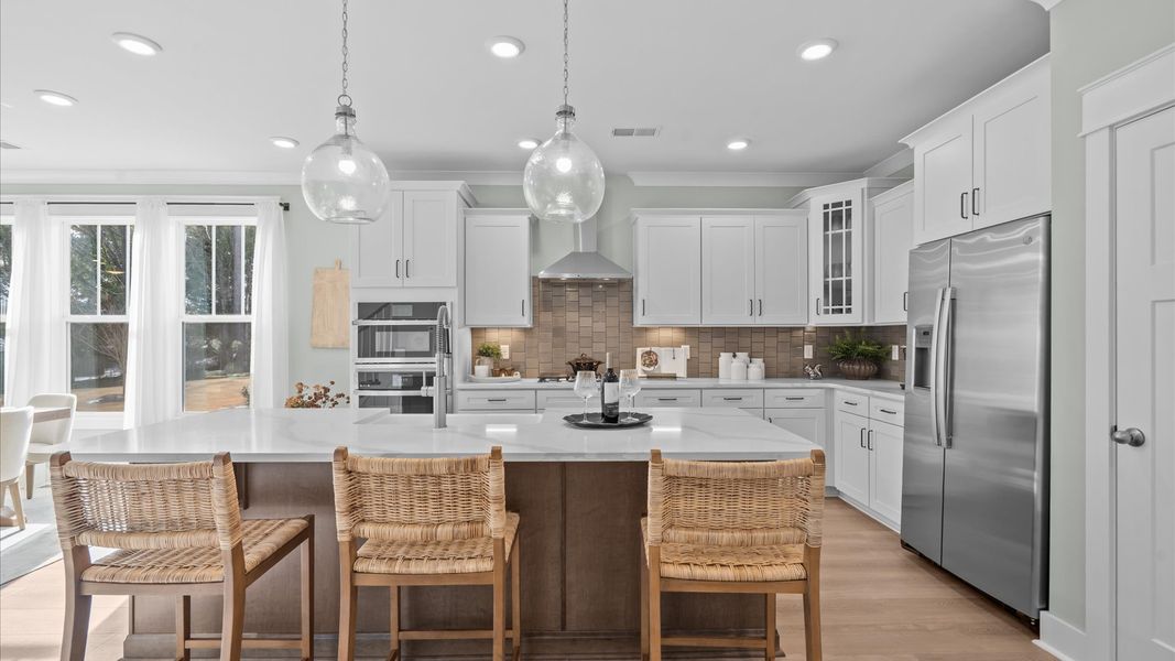 Furnished interior view inside a new home in Foxbank, Gray Court (Image 10).